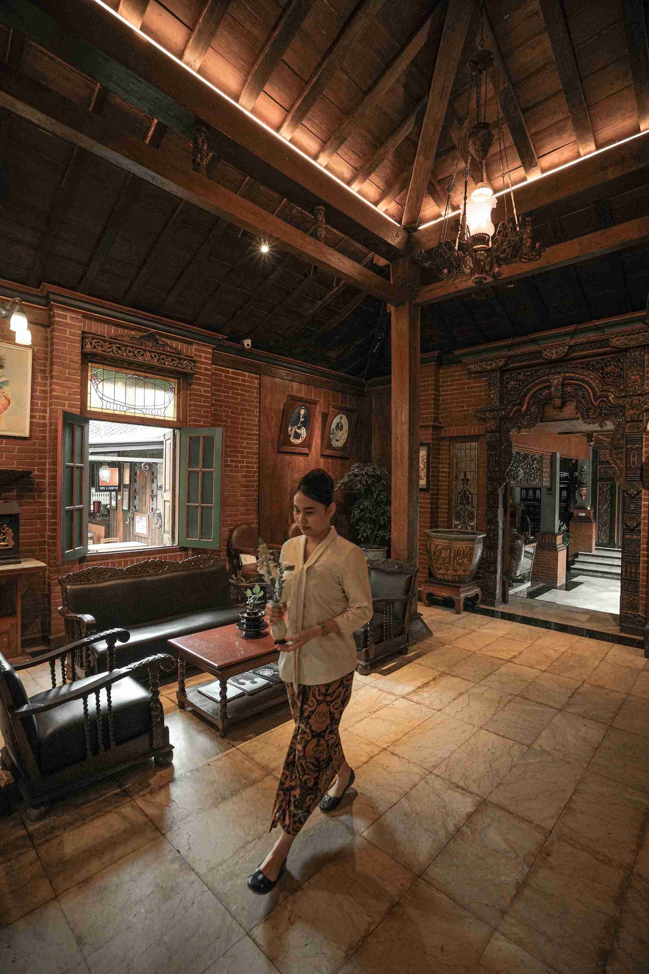 Main Lobby - Traditional Javanese Architecture